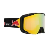 Lyžiarske okuliare RED BULL SPECT JIBB-02YE2, black smoke with yellow mirror · záber 2