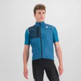 Pánska cyklistická vesta SPORTFUL Supergiara layer vest, berry blue · záber 2
