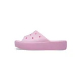 Dámske šlapky (plážová obuv) CROCS Classic Platform Slide flamingo · záber 3