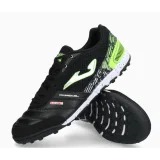 Pánske futbalové kopačky turfy JOMA Mundial 2501 M TF black green · záber 2