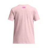 Dievčenské tričko s krátkym rukávom UNDER ARMOUR UA Big Logo UA Fill SS-PNK · záber 2