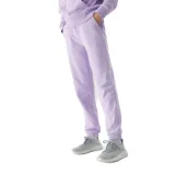 Dievčenské tepláky 4F JUNIOR TROUSERS-JAW23TTROF426-52S-LIGHT VIOLET · záber 1