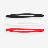 Čelenka NIKE ELASTIC HAIRBANDS 3PK BK WH UR · záber 4