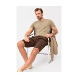 Pánske tričko s krátkym rukávom VOLCANO WARREN-102-BEIGE · záber 4