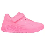 Dievčenská rekreačná obuv SKECHERS Uno Lite K neon pink · záber 2