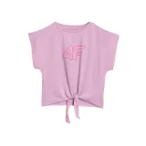 Dievčenské tréningové tričko s krátkym rukávom 4F JUNIOR TSHIRT FNK F1184-56S-LIGHT PINK · záber 5