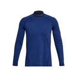 Pánske kompresné tričko s dlhým rukávom UNDER ARMOUR UA CG Armour Twist Mock-BLU · záber 5