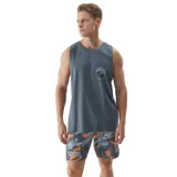 Pánske tielko 4F TSHIRT-4FWSS24TTSHM1319-22S-ANTHRACITE · záber 1