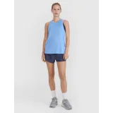 Dámske bežecké tričko bez rukávov 4F SLEEVELESS FNK-WSS25TFSLF427-33S-BLUE · záber 5