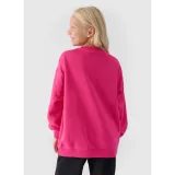 Dievčenská mikina 4F JUNIOR SWEATSHIRT-JWAW24TSWSF1214-55S-HOT PINK · záber 4