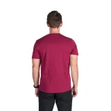 Pánske turistické tričko s krátkym rukávom NORTHFINDER JOSEF-307darkred · záber 3