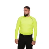 Pánske tričko s dlhým rukávom AUTHORITY WARMIE II M neon green · záber 1