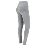 Dámske jeggings nohavice FREDDY WR.UP® skinny push up organic cotton trousers with high waist-Grey · záber 2