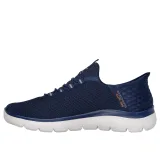 Pánska rekreačná obuv SKECHERS Summits High Range Slip-Ins M navy white · záber 3