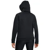 Dámska zateplená mikina s kapucňou UNDER ARMOUR UA Armour Fleece Hoodie-BLK · záber 2