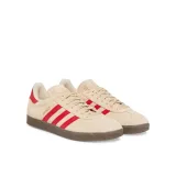 Pánska vychádzková obuv ADIDAS ORIGINALS Gazelle sand strata better scarlet cloud white · záber 3