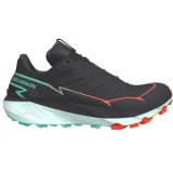 Pánska bežecká trailová obuv SALOMON Thundercross M black cherry tomato electric green · záber 1
