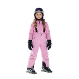 Dievčenské lyžiarske nohavice - Veľkosť: 4213 | Farba: Kids Ski Pants - Solid-4213-Bonbon · záber 2