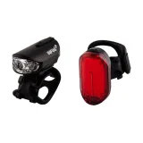 Svetlo na bicykel INFINI Svetlo OLLEY set predné+zadné USB · záber 2