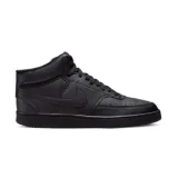 Pánska rekreačná obuv NIKE Court Vision Mid NN black black black · záber 1