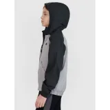 Chlapčenská bunda s kapucňou 4F JUNIOR JACKET-JWSS25TJACM185-25S-GREY · záber 3