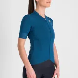 Dámsky cyklistický dres s krátkym rukávom SPORTFUL Monocrom w jersey, blue sea · záber 4