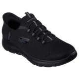 Pánska rekreačná obuv SKECHERS Summits High Range Slip-Ins M black black · záber 1