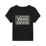 Dámske tričko s krátkym rukávom VANS RUGGED BOX LOGO MINI-Black · záber 5