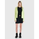 Dámska turistická bunda 4F SOFTSHELL JACKET F320-45S-CANARY GREEN · záber 5