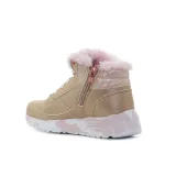 Dievčenské členkové zimné topánky SKECHERS Uno Lite Camo Daz gold pink · záber 4