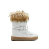 Dámske členkové zimné topánky MOON BOOT LTRACK MONACO LOW WP, 002 white · záber 1