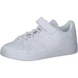 Detská rekreačná obuv ADIDAS Grand Court 2.0 K cloud white cloud white grey one · záber 5