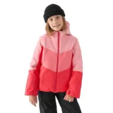 Dievčenská lyžiarska bunda 4F JUNIOR TECHNICAL JACKET-JWAW24TTJAF545-62S-RED · záber 1