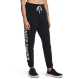 Dámske tepláky UNDER ARMOUR UA Rival Terry Graphic Jogr-BLK · záber 1