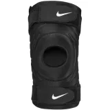 Fitness chránič NIKE PRO OPEN KNEE SLEEVE WITH STRAP BLACK WHITE · záber 1