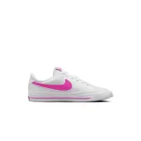 Dievčenská rekreačná obuv NIKE Court Legacy Jr white laser fuchsia · záber 1