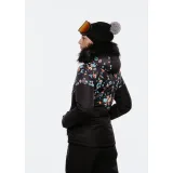 Dámska lyžiarska bunda AUTHORITY SJ-GLAM W printed black · záber 5