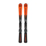 Juniorské lyže na zjazdovku - on piste s viazaním BLIZZARD Firebird JR + FDT JR 7, orange · záber 2
