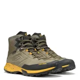 Pánska členková turistická celokožená obuv TECNICA Forge Hike MID GTX Ms, dark olive yellow · záber 4