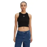 Dámske tielko ADIDAS ORIGINALS ESS RIB TANK-BLACK · záber 1