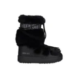 Dámske vysoké zimné topánky MOON BOOT MB LTRACK FAUX FUR HIGH, N001 BLACK · záber 1