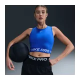 Dámske tréningové tielko NIKE PRO DF 365 CROP TANK-407-Blue · záber 2