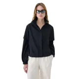 Dámska bunda 4F JACKET-WSS25TJACF190-20S-DEEP BLACK · záber 1