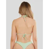 Dámske plavky vrchný diel FUNDANGO Innisfil Triangle Jacquard Top-521-pool green · záber 4