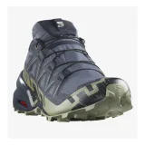 Pánska bežecká trailová obuv SALOMON Speedcross 6 GTX M grisaille carbon tea · záber 4