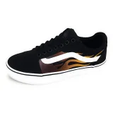 Pánska rekreačná obuv VANS MN Ward Deluxe faded flame black white · záber 4
