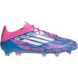 Pánske futbalové kopačky outdoorové ADIDAS F50 Elite M FG solar blue cloud white solar pink · záber 2