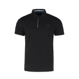 Pánske polo tričko s krátkym rukávom VOLCANO NIKOS-700-BLACK · záber 4