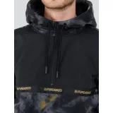 Pánska lyžiarska mikina s 1 2 zipsom FUNDANGO Exodus Hybrid Jacket-585-moor · záber 2