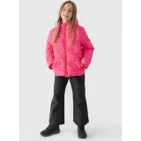 Dievčenská lyžiarska bunda 4F JUNIOR TECHNICAL JACKET-JWAW24TTJAF544-90A-MULTICOLOUR ALLOVER · záber 4